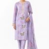 WhatsApp Image 2026-07-03 at 10.48.11 AM Soft Purple Butterfly Printed Lawn 3 Piece Unstitched Suit with Chiffon Dupatta