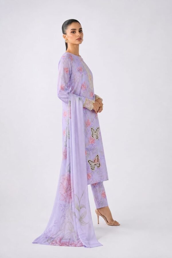 WhatsApp Image 2026-07-03 at 10.48.12 AM Soft Purple Butterfly Printed Lawn 3 Piece Unstitched Suit with Chiffon Dupatta