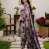 Tea Pink Printed Lawn