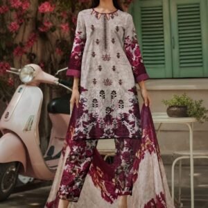 WhatsApp Image 2026-07-03 at 11.52.29 AM Greyish Beige and Vine Red Printed Lawn