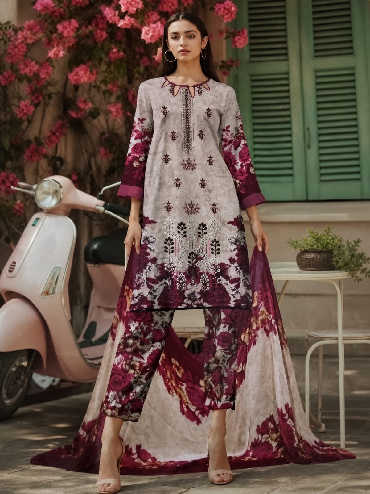 greyish-beige-and-vine-red-printed-lawn