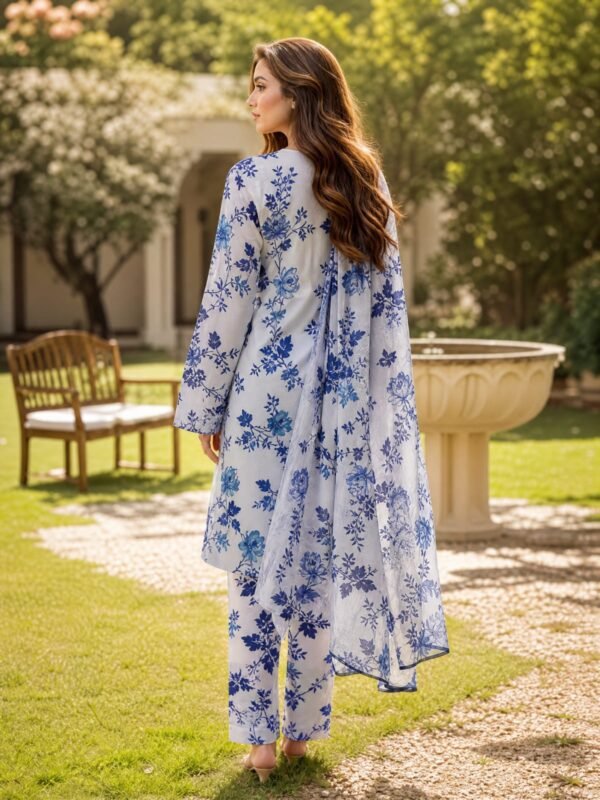 WhatsApp Image 2026-07-03 at 12.40.24 PM (2) Ice Blue and Royal Blue Printed Lawn