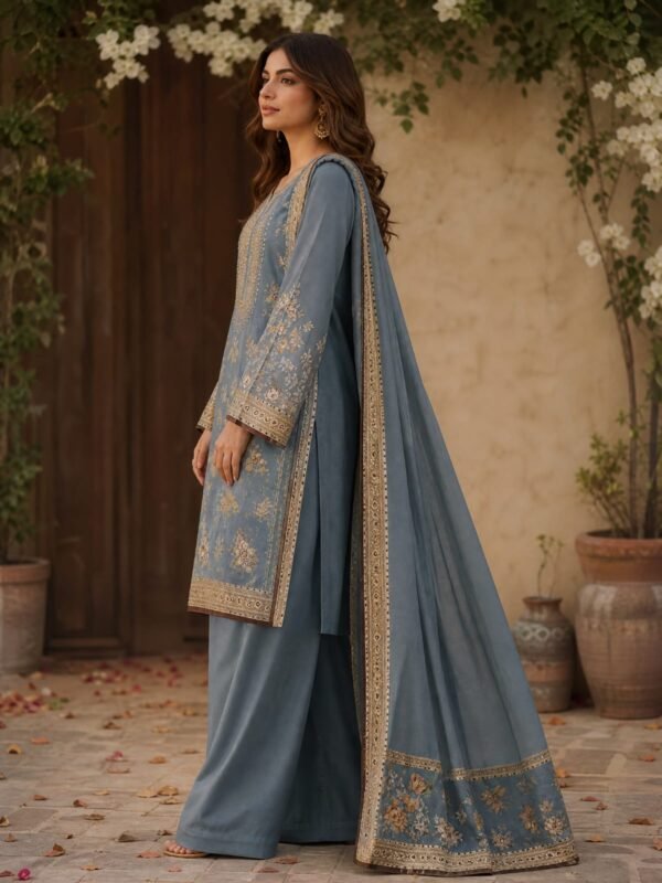 WhatsApp Image 2026-07-03 at 9.26.30 AM Gray Embroidered Lawn 3-Piece Unstitched