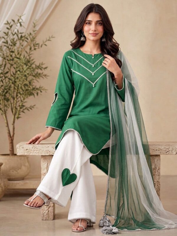 WhatsApp Image 2026-08-06 at 4.37.58 PM 14 August Special Green & White 3-Piece Festive Suit
