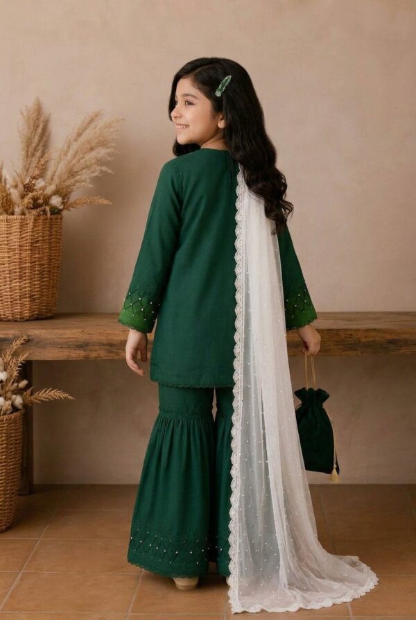 14 august kids sharara suit
