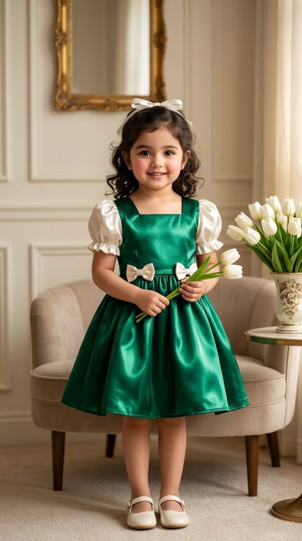silk frock for girls