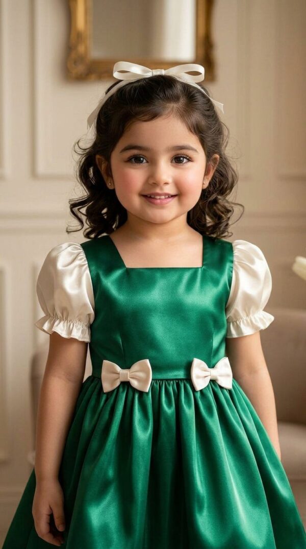 silk frock for girls